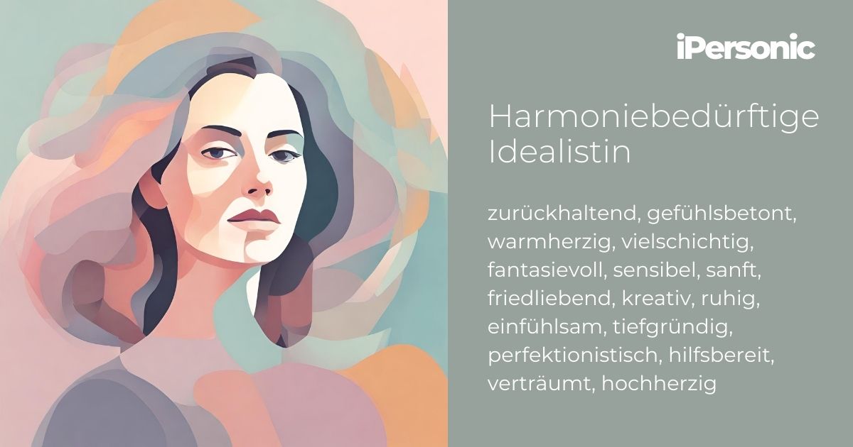 Harmoniebedürftige Idealistin Harmoniebedürftige Idealistin